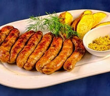 Колбаски из курицы