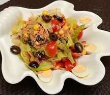 Салат с тунцом