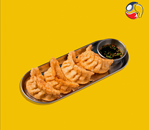 Кун манду с говядиной и кимчи