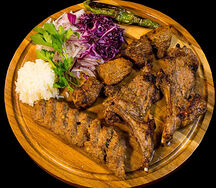 Смешанный мясной шашлык