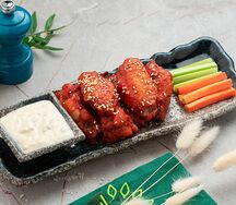 Крылышки Buffalo с соусом Блю Чиз