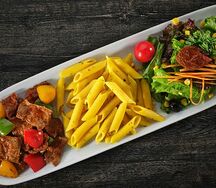 Мясо в соусе барбекю