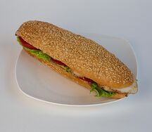 Багет с курицей
