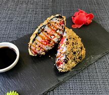 Суши-сэндвич с крабом