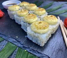 Запеченный с курицей