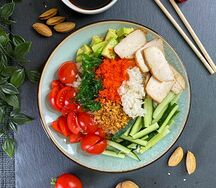 Поке с курицей