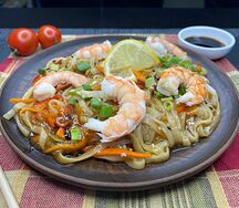 Лапша Удон с морепродуктами