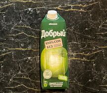 Сок Добрый Зеленое яблоко
