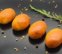 Пирожки с сыром, укропом и картофелем
