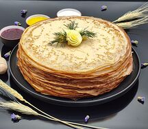 Блинчики со сливочным маслом