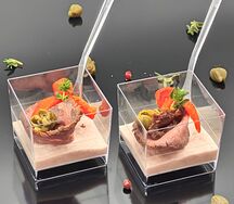 Канапе Vitello Tonnato