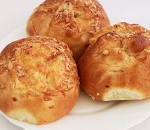 Расстегай с ветчиной и сыром