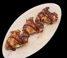 Шашлык из куриных крыльев барбекю