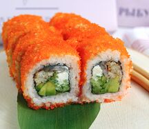 Калифорния с угрем