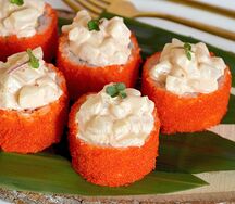 Ролл спайси-гребешок