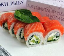 Филадельфия со шпинатом и сыром