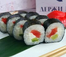 Биг маки с лососем и сыром