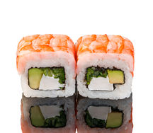 Ролл с креветкой