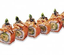 Ролл Сяке бекон маки