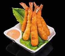 Креветки в сухарях