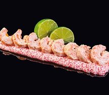 Креветки в сливках