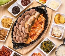 Самгёпсаль и большой панчхан