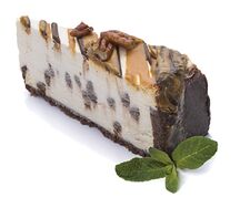 Чизкейк Нью-Йорк с шоколадом