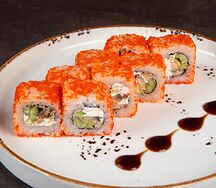 Ролл Калифорния с угрем