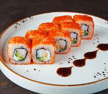 Ролл Калифорния с креветкой