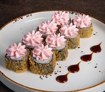 Ролл Лава хот с креветкой