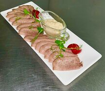 Говяжий язык с хреном