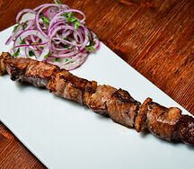 Шашлык из мякоти домашней свинины