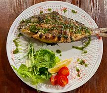 Дорадо на гриле