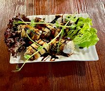 Рулетики из баклажанов