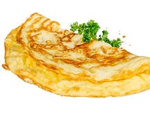 Омлет с сыром