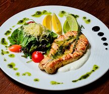 Стейк из семги