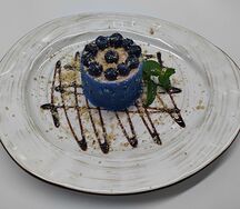 Черничный чизкейк