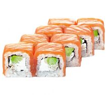 Ролл Филадельфия с креветкой и авокадо