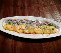 Филе сельди с картофелем