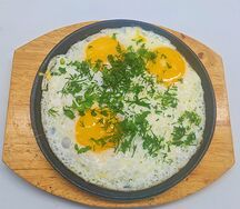 Яичница глазунья