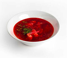 Борщ с курицей