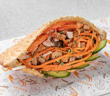 Такос с курицей в булочке