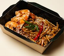 Удон с креветкой