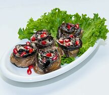 Баклажаны с орехами