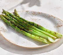 Спаржа гриль