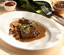 Медальон из говядины