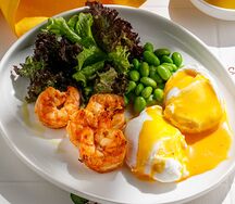 Сет с креветками