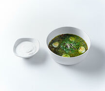 Щавелевый суп с телятиной