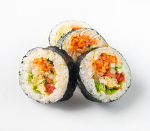 Кимпаб с овощами