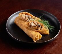 Блинчики Курица-грибы